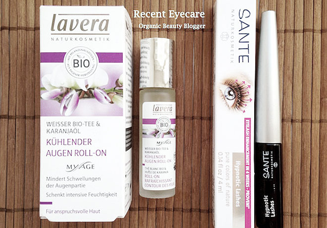 Lavera Cooling Roll-On + - Lash Growth Sante Organic Blogger Beauty Hypnotic Serum