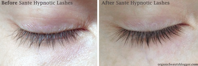 Beauty - Experiment Photos And Hypnotic 5-Week Sante Blogger Results: Lashes After Before Organic
