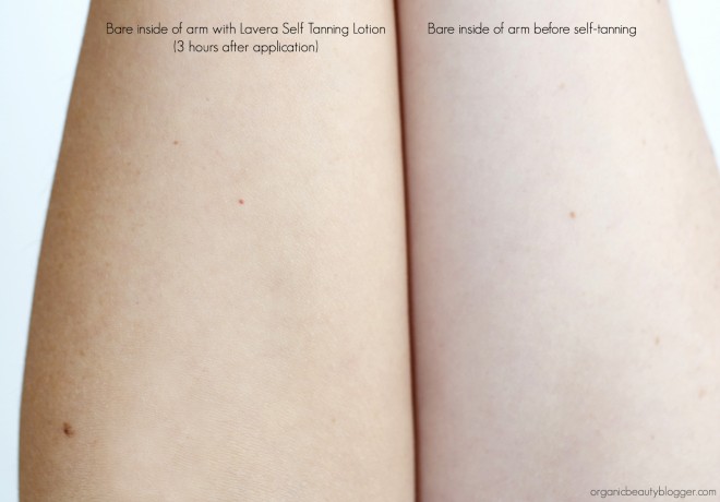 Lavera Natural Face Body Self Tan Lotion Review - Organic Beauty Blogger